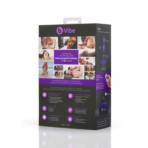 B-Vibe Trio Purple 9