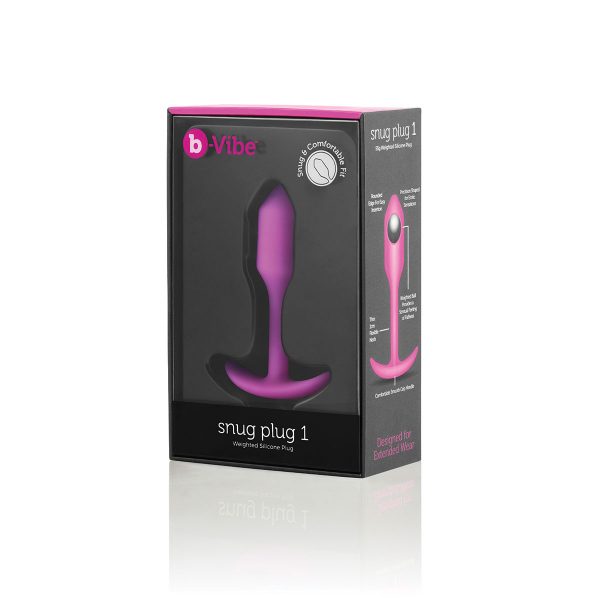 B-vibe Snug Plug Small Fuchsia