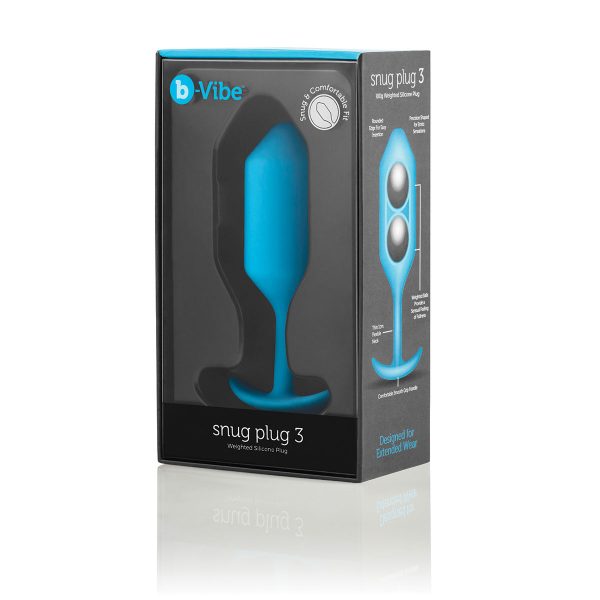 B-Vibe Snug Plug Teal 5