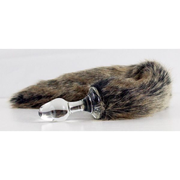 Crystal Delights Minx Tail Greywolf