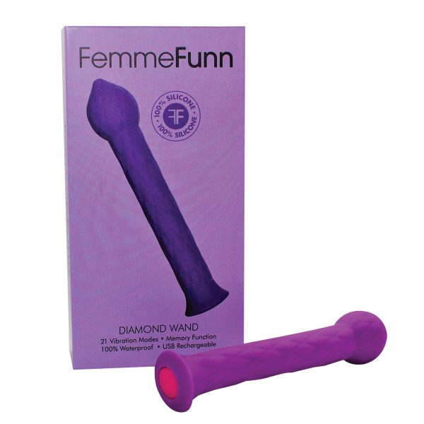 Femme Funn Diamond Wand Purple