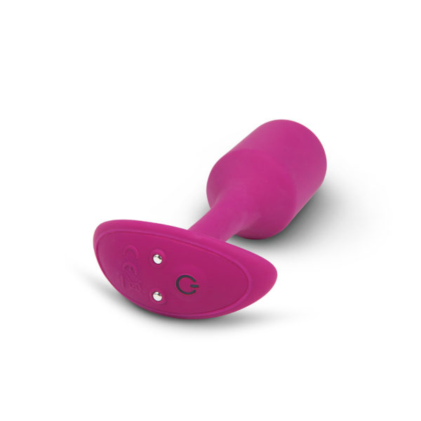 b-Vive Snug Plug Vibrating Rose Medium