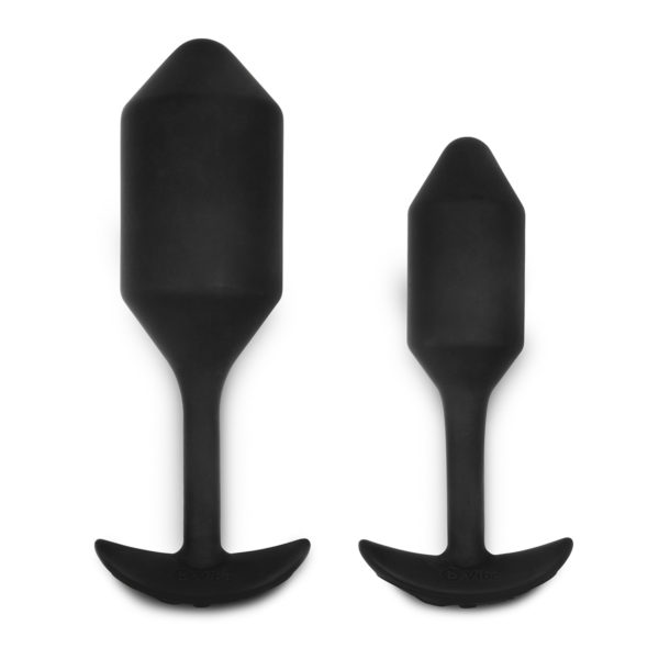 b-Vibe Snug Plug Vibrating medium black