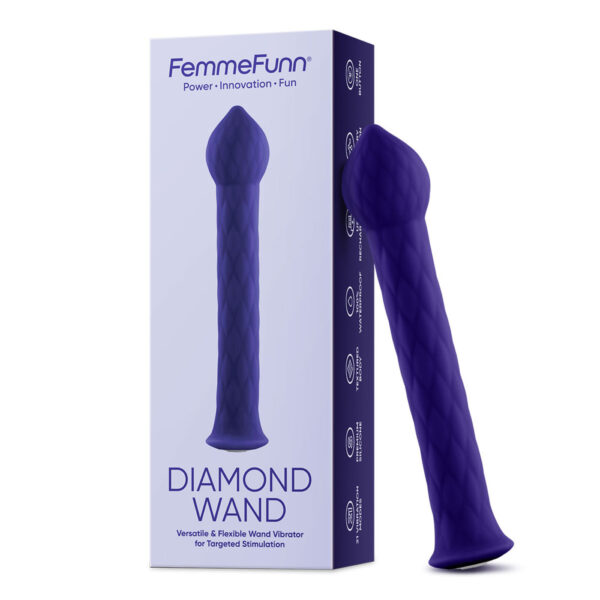 Femme Funn Diamond Wand Dark Purple